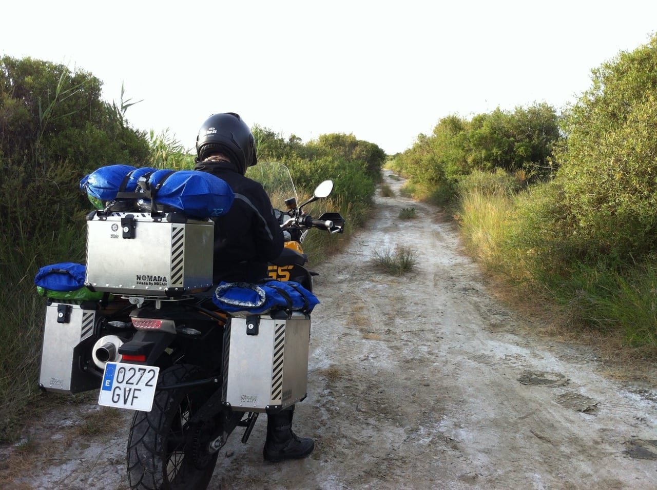 The coast road near Montpellier