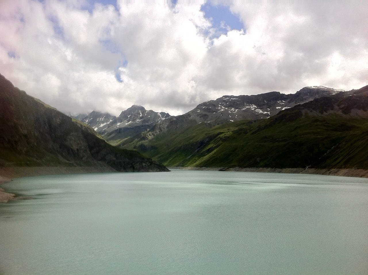 Climbing toward Grimsel Pass