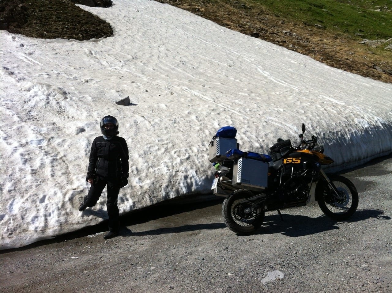 Gotthard Pass panorama