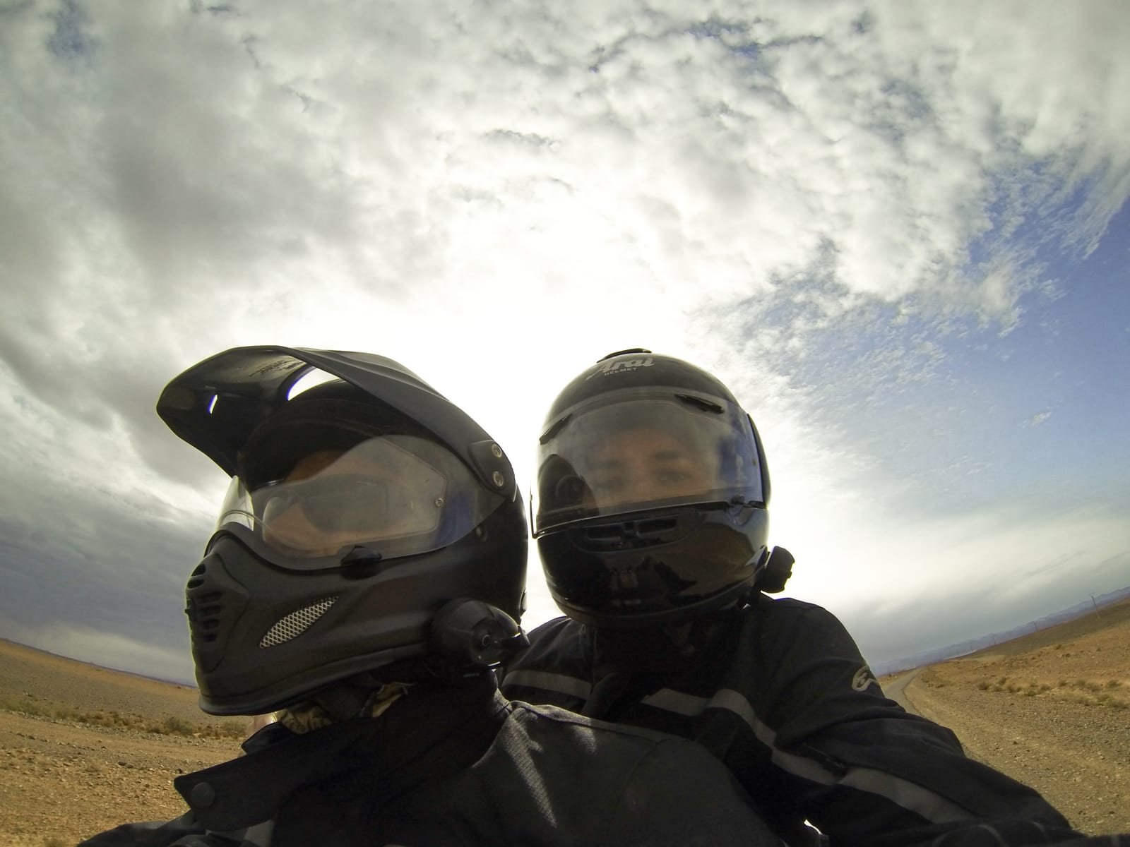 Approaching the city