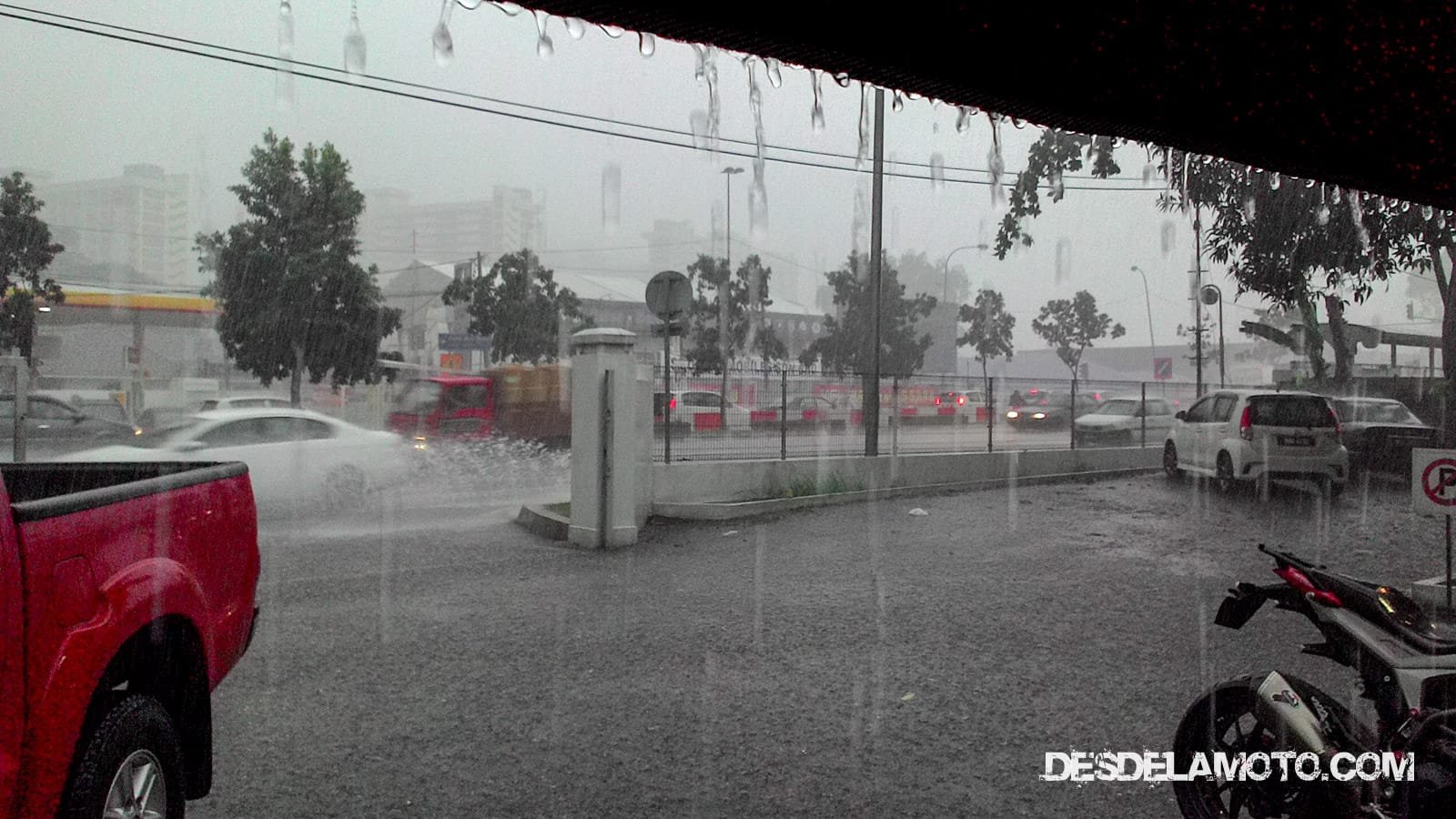 Lluvia en Kuala Lumpur