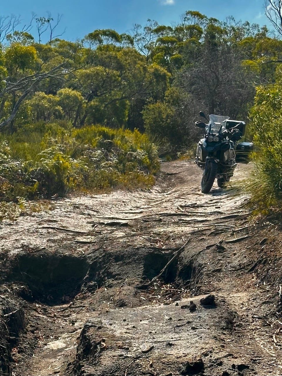 Crystal clear water at Binalong Bay