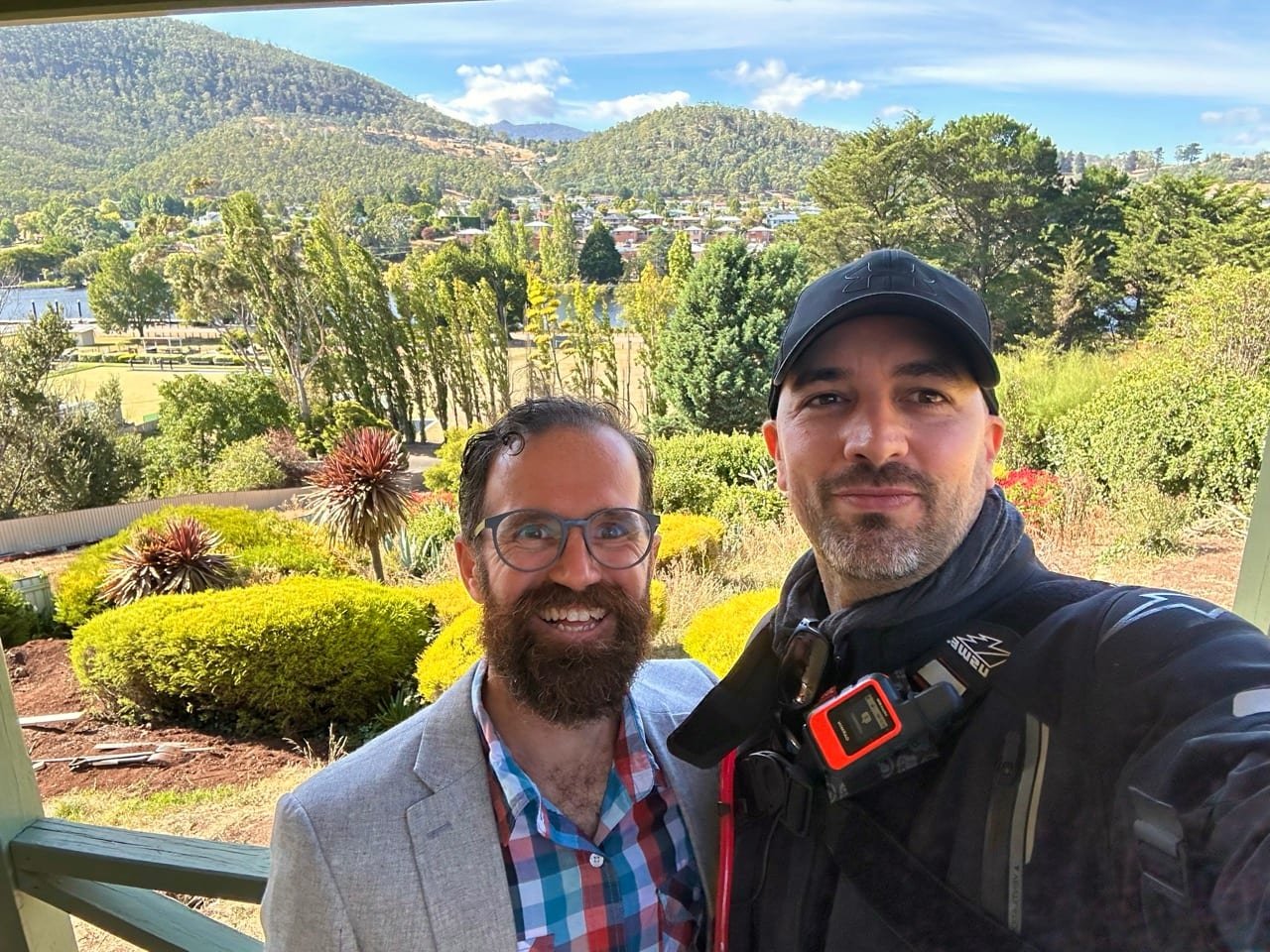 Hobart waterfront from Battery Point
