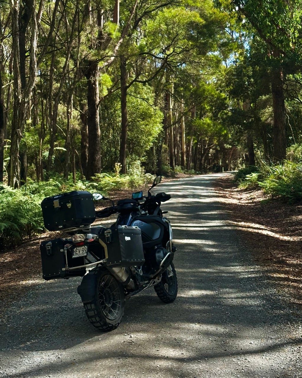 Leaving Stanley at dawn