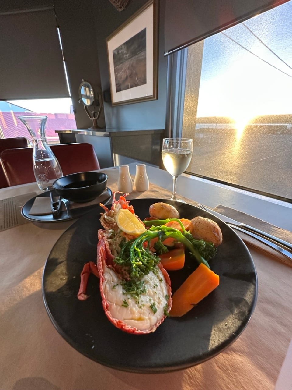 Sunset at Stanley beach