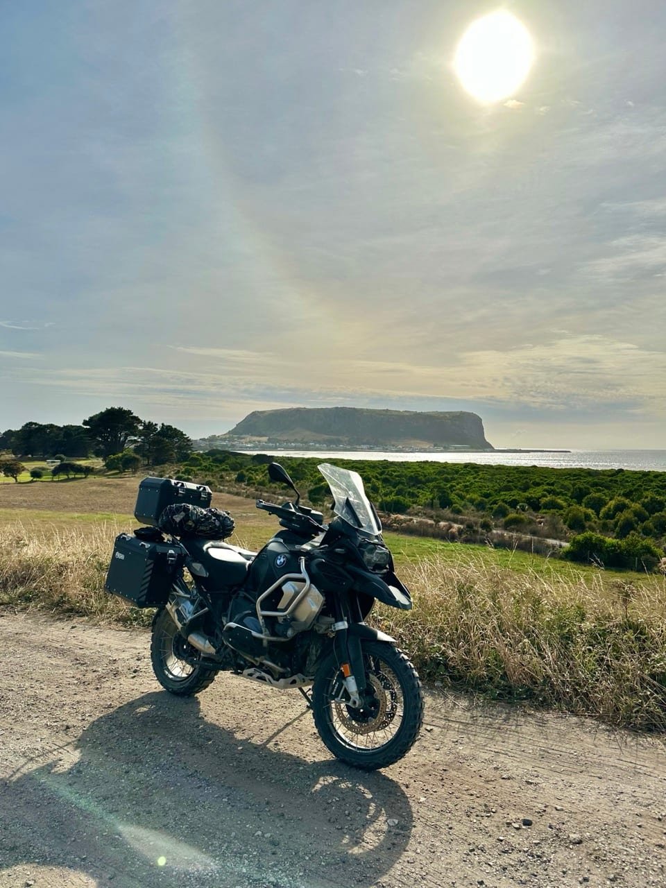 Rural Tasmania on the Bass Highway