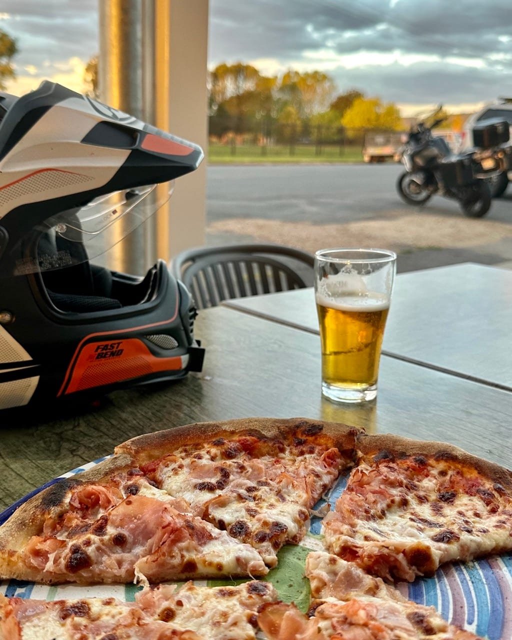 Rest stop along the highway